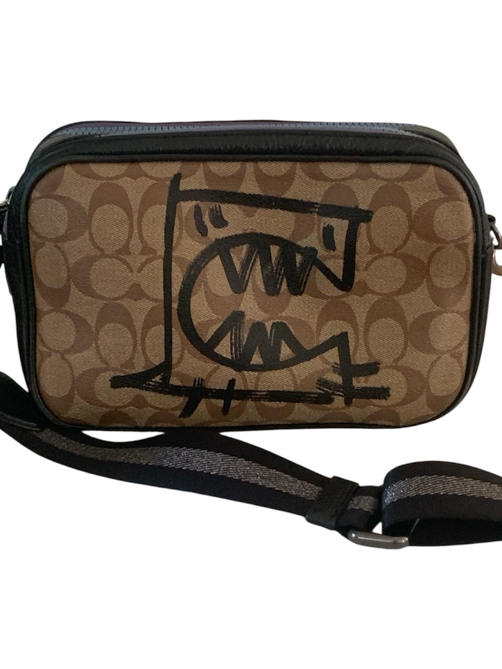 Coach | Vale Jes Crossbody Bag In Signature Canvas With REXY BY GUANG YU